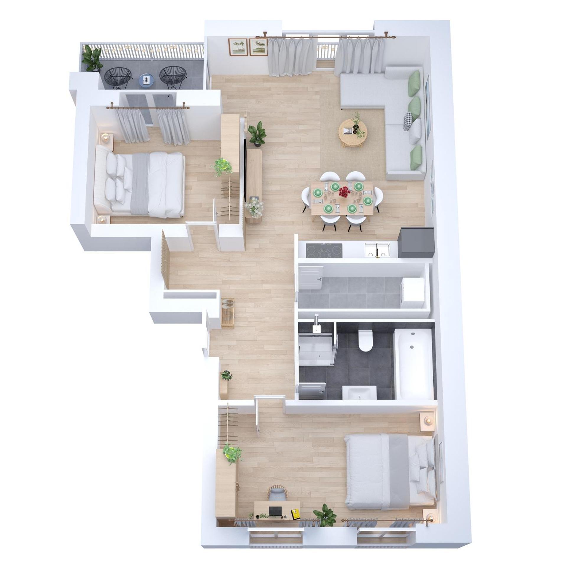 Apartment Neu - Premium-apartment Mit Balkon - Perfekt Fuer Familien, Gruppen Und Geschaeftsreisende Leipzig